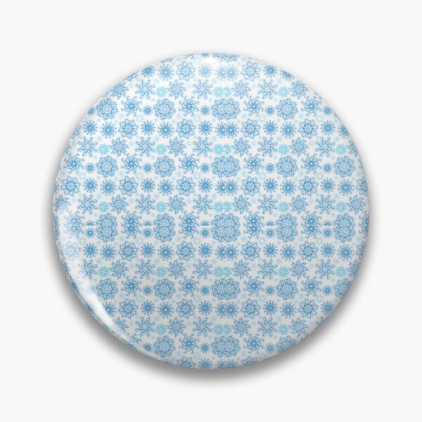 Item preview, Winter Snowflake Pattern – Blue Frost Digital Design designed and sold by Yasmine Mohammed.