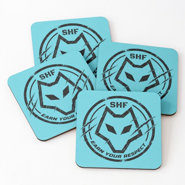 Item preview, SHF Wolf Logo Blue Edition | Earn Your Respect | Claw Mark Streetwear Design designed and sold by SHDF.