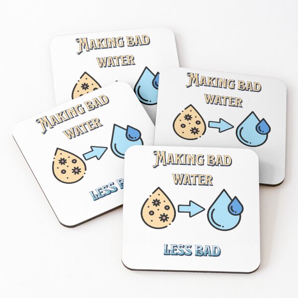 Item preview, Water Engineer Shirt – “Making Bad Water Less Bad” Funny Civil & Environmental Engineering Tee designed and sold by wmhtees.
