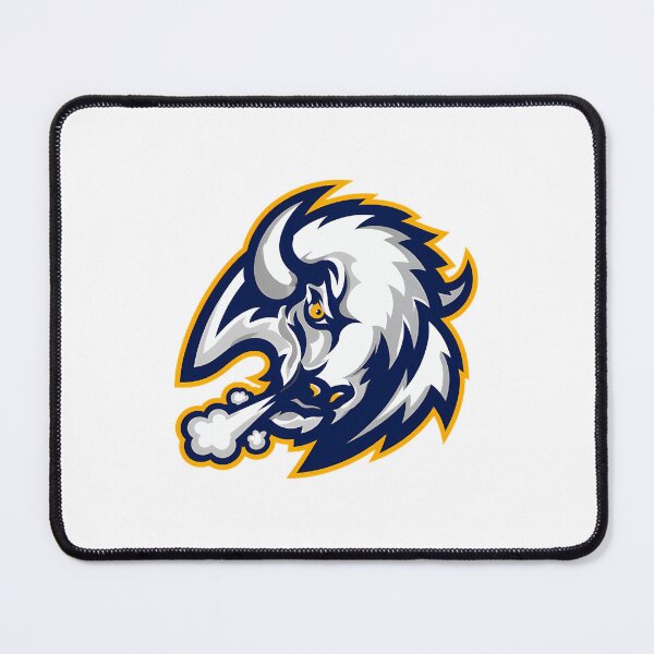 Item preview, Buffalo Bison Mascot Logo designed and sold by ShilpyDesign.