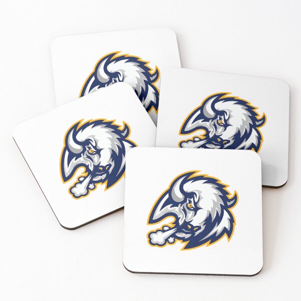 Item preview, Buffalo Bison Mascot Logo designed and sold by ShilpyDesign.