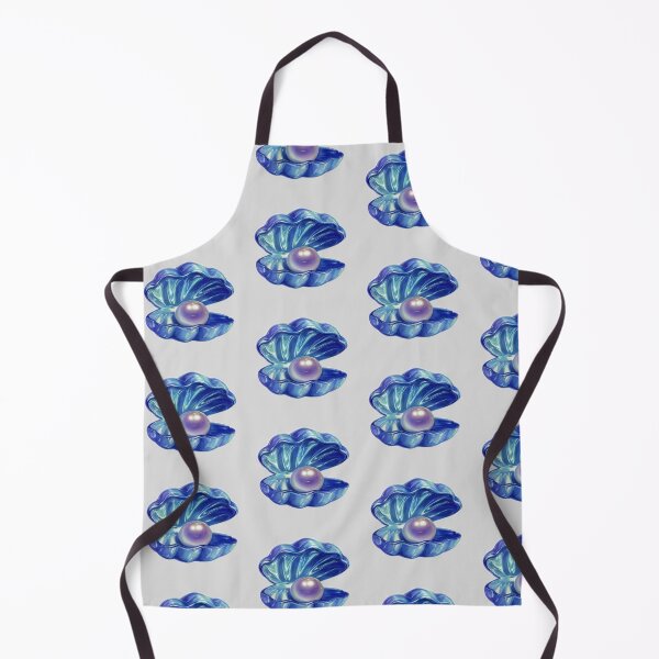 Item preview, Drawing of Iridescent Ocean Pearl in Shell  designed and sold by NivyasArtistry.