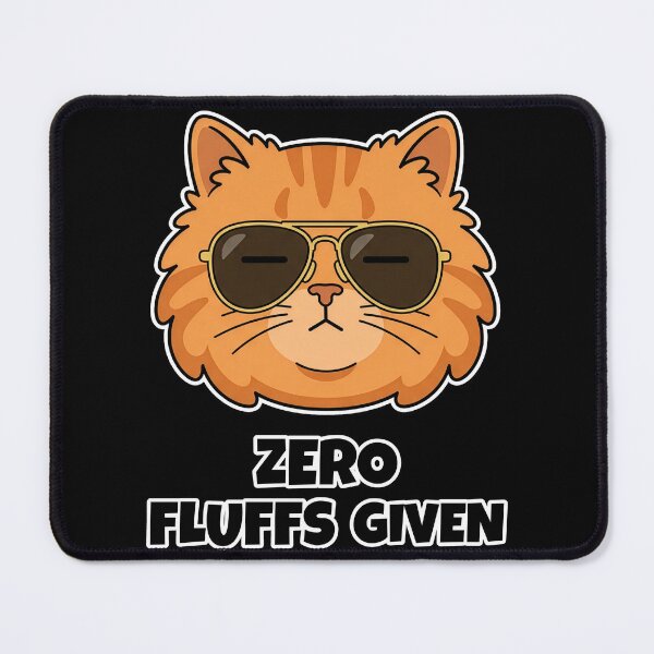 Item preview, Zero Fluffs Given Cute Orange Cat designed and sold by StillWildink.