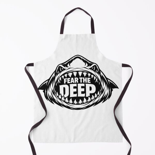 Item preview, Fear the Deep - Shark Head Logo designed and sold by TGMDesignsAUS.