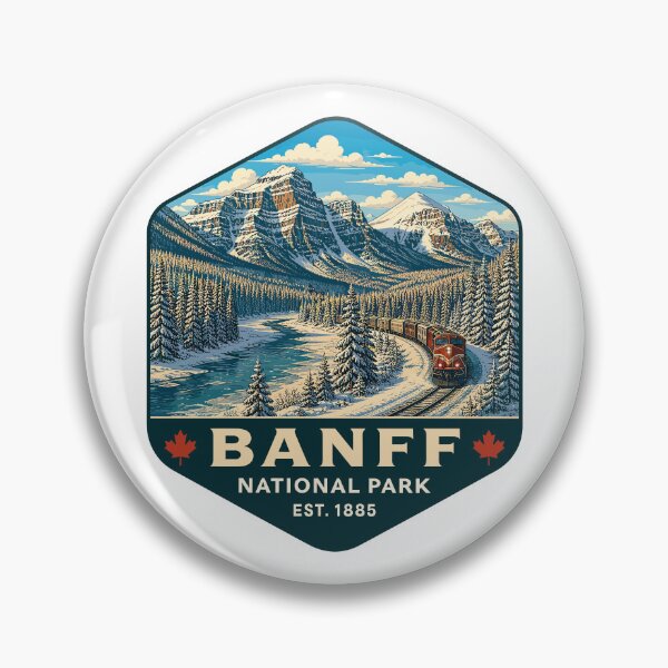 Item preview, anff National Park Retro Design designed and sold by Gideon Emmerich.