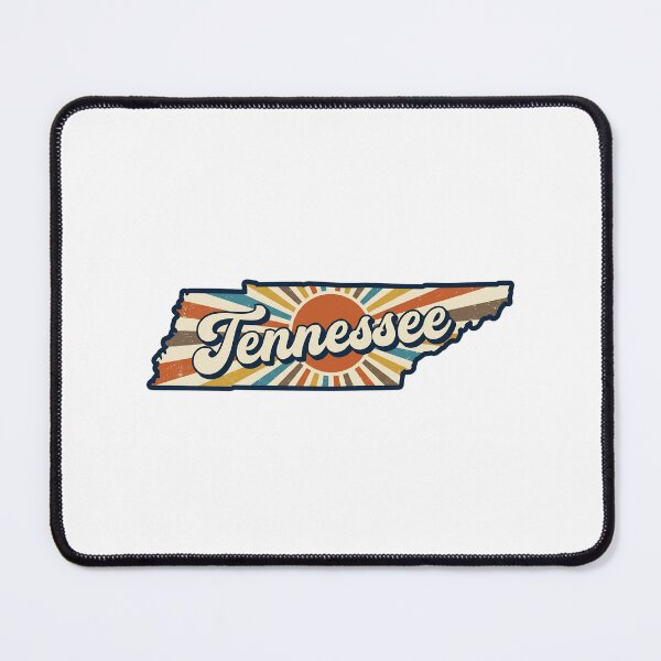 Item preview, Tennessee Retro Sunset State Silhouette – Vintage Distressed Design designed and sold by Paper Drip.