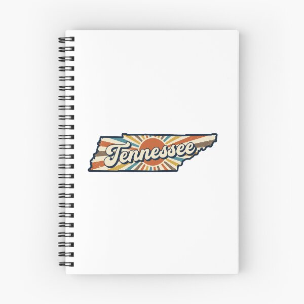 Item preview, Tennessee Retro Sunset State Silhouette – Vintage Distressed Design designed and sold by Paper Drip.