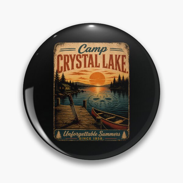 Item preview, Camp Crystal Lake Summer Flyer designed and sold by agearb.