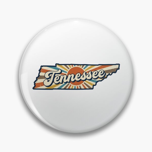Item preview, Tennessee Retro Sunset State Silhouette – Vintage Distressed Design designed and sold by Paper Drip.