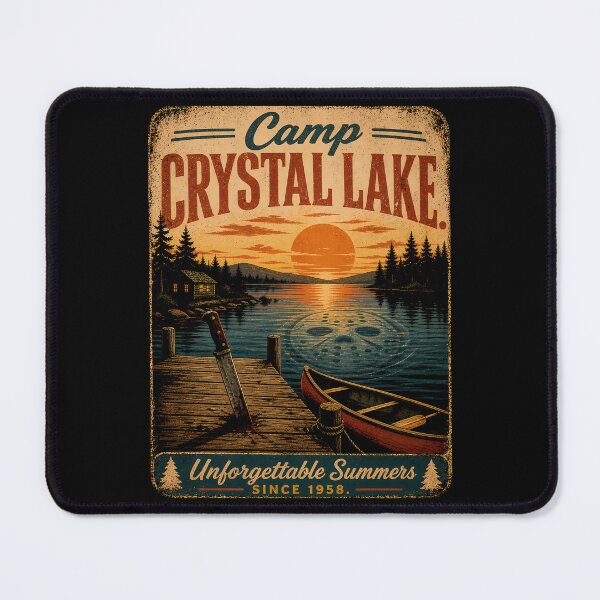 Item preview, Camp Crystal Lake Summer Flyer designed and sold by agearb.