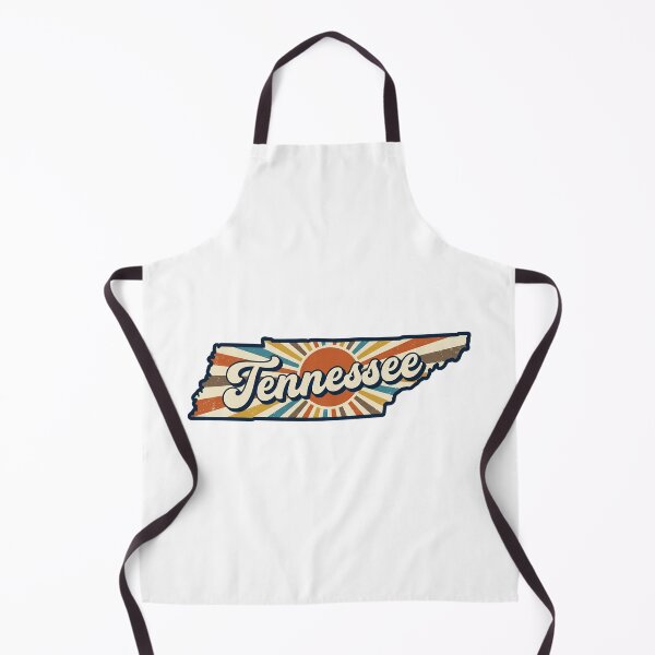 Item preview, Tennessee Retro Sunset State Silhouette – Vintage Distressed Design designed and sold by Paper Drip.