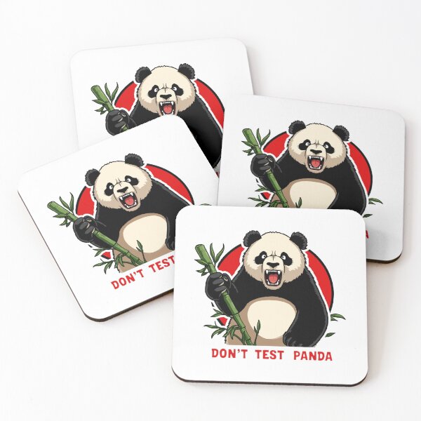 Item preview, Don’t Test The Panda Funny Aggressive Animal Design designed and sold by Sky-bully.