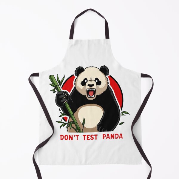 Item preview, Don’t Test The Panda Funny Aggressive Animal Design designed and sold by Sky-bully.