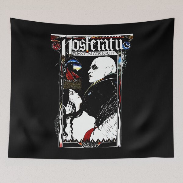Item preview, Nosferatu Phantom Der Nacht the Vampyre Horror Movie Vampire designed and sold by Doxu.