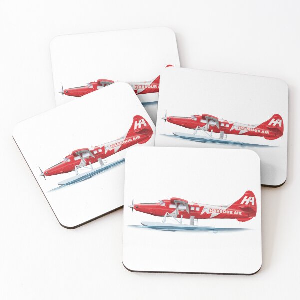 Item preview, DHC DHC-3T OTTER C-FODH HARBOUR AIR 2019 designed and sold by Grubby Fingers Aircraft Illustration.