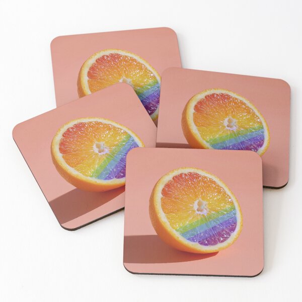 Item preview, Colorful Rainbow Orange Slices – Vibrant Fruit Art Design with Energy and Nature Vibes 2 designed and sold by WordPlayStudio.