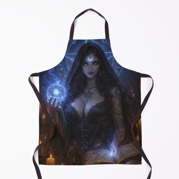 Item preview, Arcane Witch of the Blue Flame designed and sold by TheLoopStories.