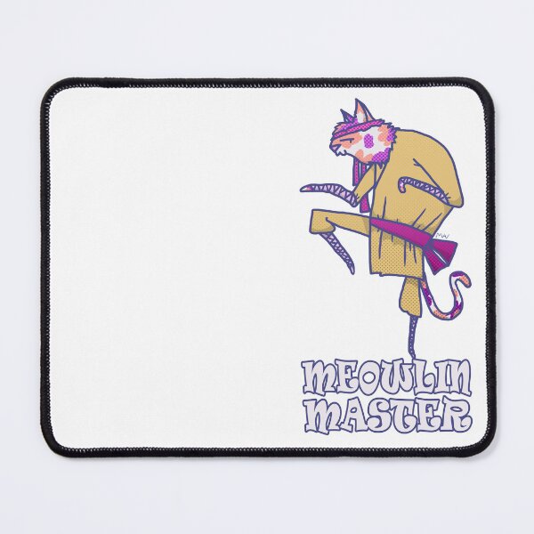 Item preview, Meowlin kung fu kitty cat designed and sold by AlfreyArt.