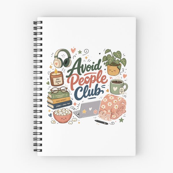 Item preview, Avoid People Club Introvert Humor Cozy designed and sold by HandicraftArt.