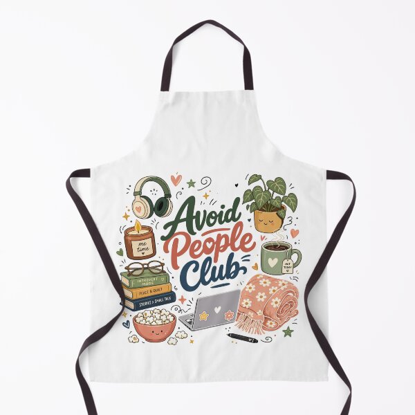 Item preview, Avoid People Club Introvert Humor Cozy designed and sold by HandicraftArt.