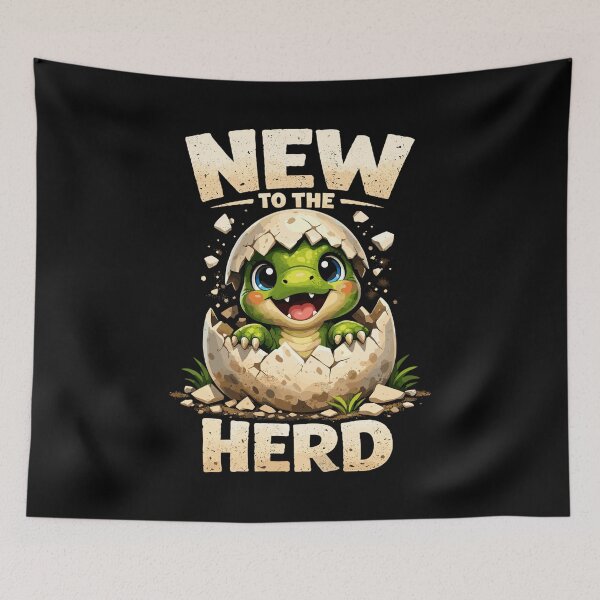 Item preview, Cute Baby Dinosaur – New to the Herd designed and sold by Pineapple-Tree.