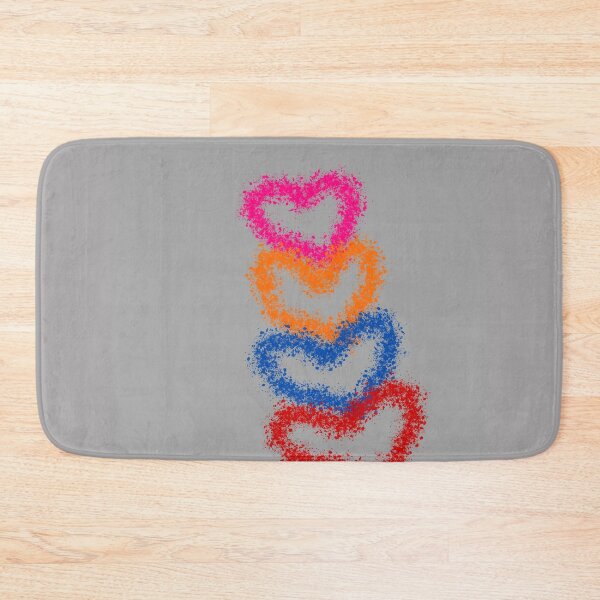 Item preview, Colorful Abstract Painted hearts designed and sold by Desolaa_Arts.
