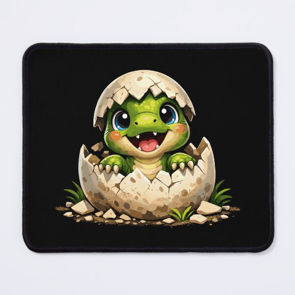 Item preview, Cute baby dinosaur hatches from its egg designed and sold by Pineapple-Tree.