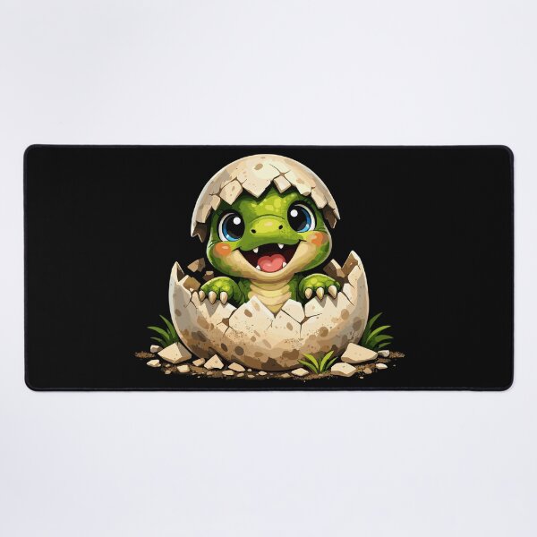 Item preview, Cute baby dinosaur hatches from its egg designed and sold by Pineapple-Tree.