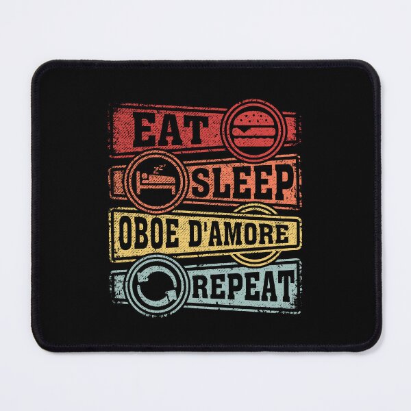 Item preview, Eat Sleep Oboe d'amore Repeat designed and sold by GabbyKash.