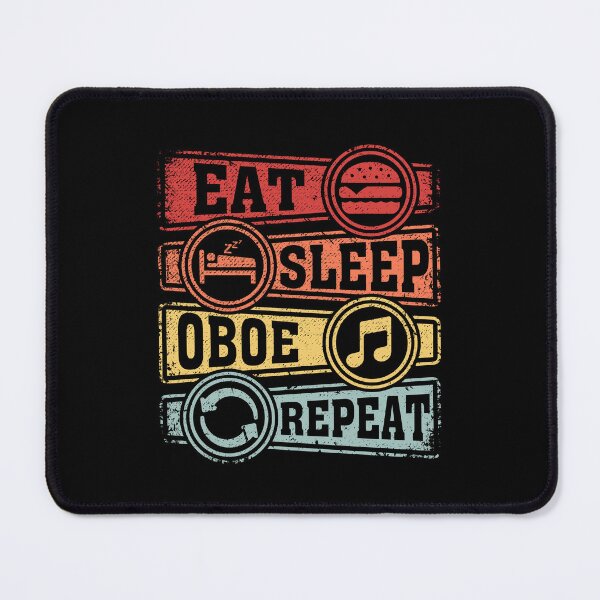 Item preview, Eat Sleep Oboe Repeat designed and sold by GabbyKash.