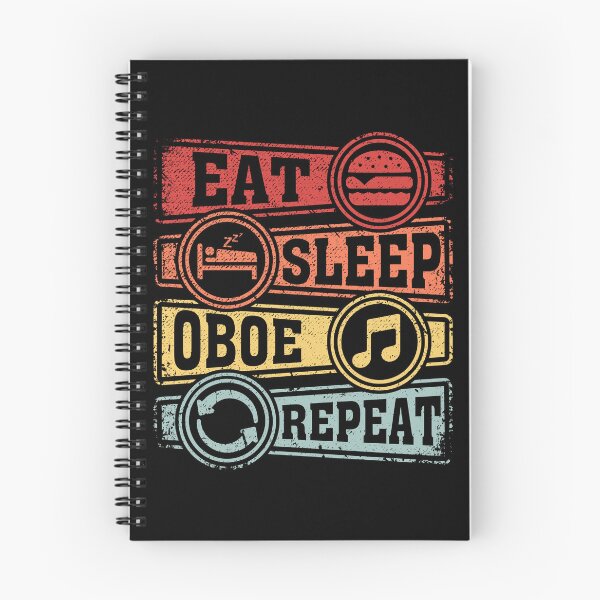 Item preview, Eat Sleep Oboe Repeat designed and sold by GabbyKash.