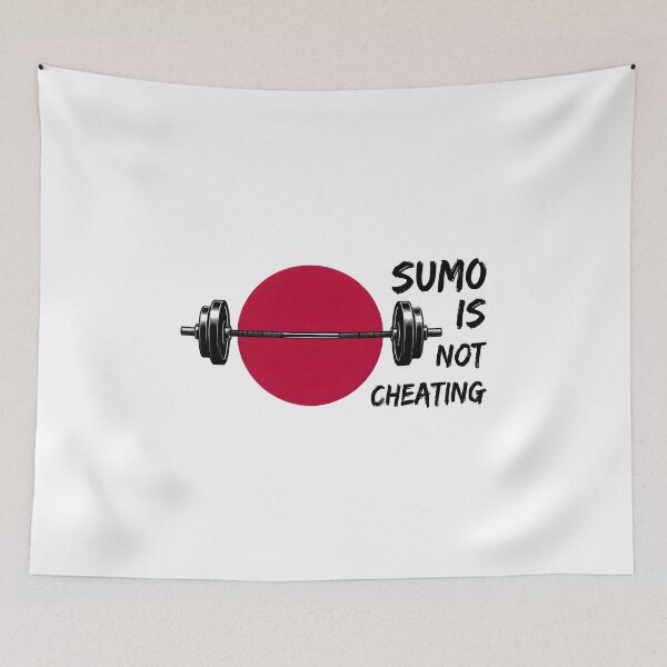 Item preview, Sumo Is Not Cheating Deadlift - Gym Shirt Design designed and sold by Mouad-Doadi.