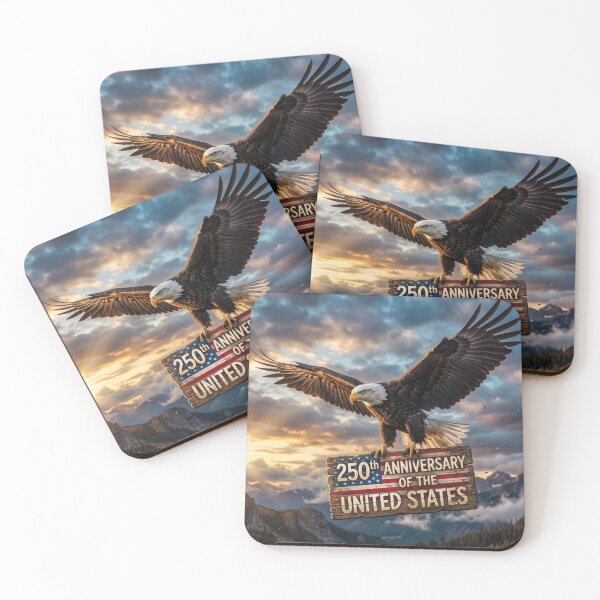 Item preview, Eagle Celebrates America's 250th Anniversary designed and sold by purplesensation.