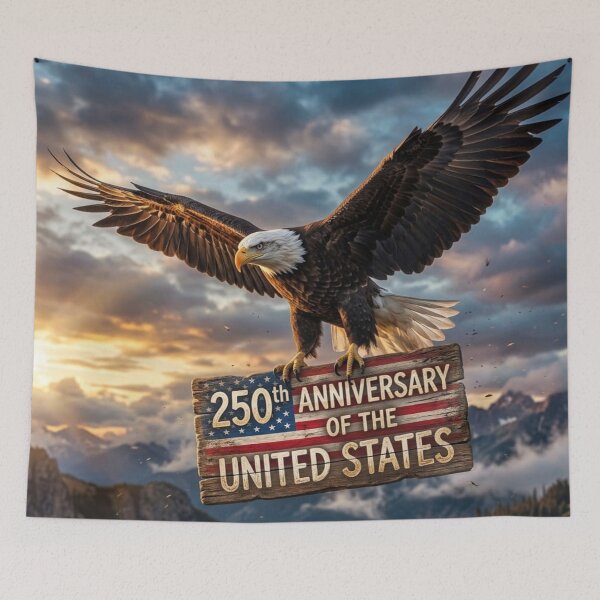 Item preview, Eagle Celebrates America's 250th Anniversary designed and sold by purplesensation.