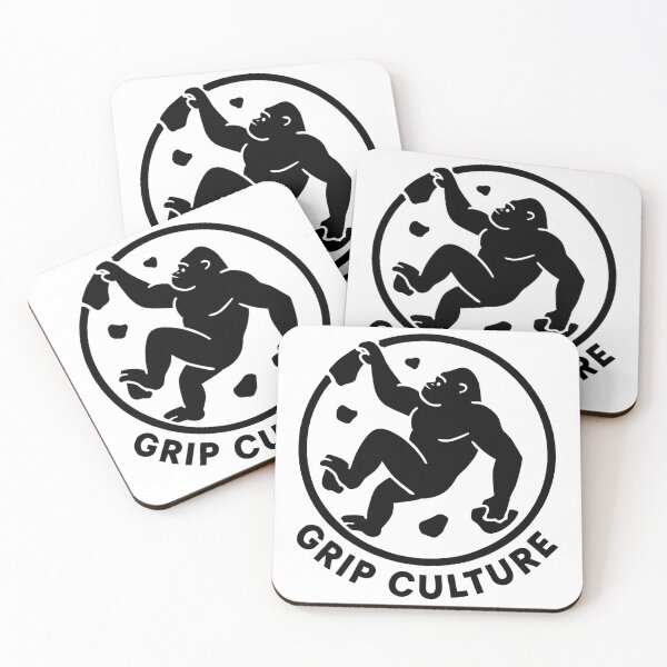Item preview, Grip Culture Gorilla: Minimalist Boulder Logo designed and sold by Pineapple-Tree.