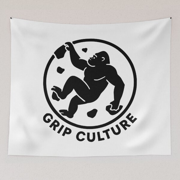 Item preview, Grip Culture Gorilla: Minimalist Boulder Logo designed and sold by Pineapple-Tree.