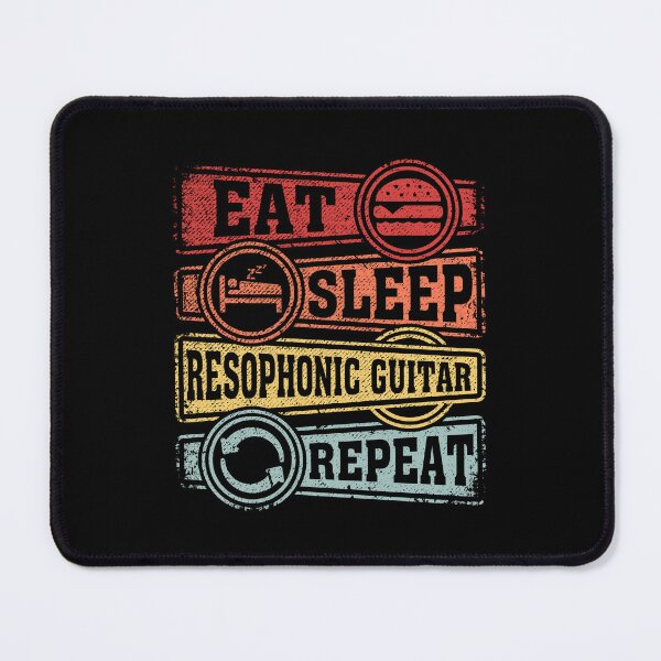 Item preview, Eat Sleep Resophonic guitar Repeat designed and sold by GabbyKash.