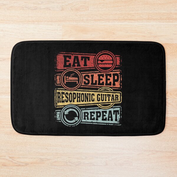 Item preview, Eat Sleep Resophonic guitar Repeat designed and sold by GabbyKash.