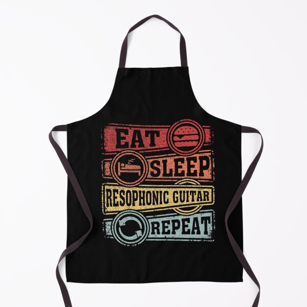 Item preview, Eat Sleep Resophonic guitar Repeat designed and sold by GabbyKash.