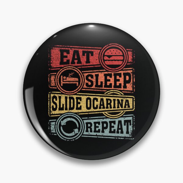 Item preview, Eat Sleep Slide ocarina Repeat designed and sold by GabbyKash.