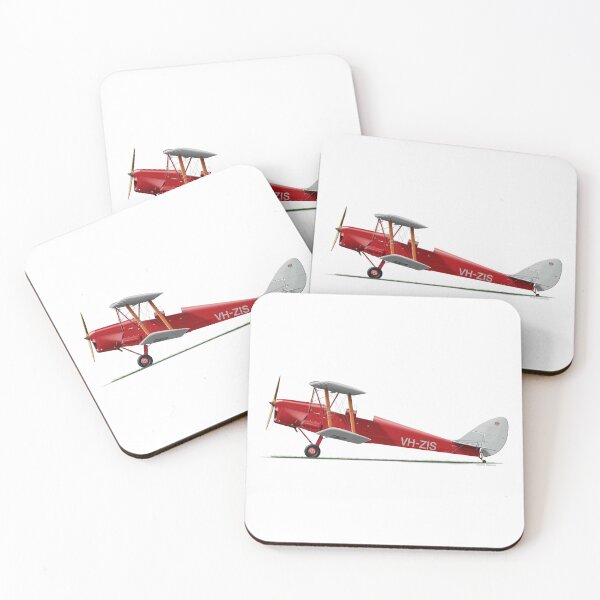 Item preview, DH-82 TIGER MOTH VH-ZIS PARAFIELD 2016 designed and sold by Grubby Fingers Aircraft Illustration.