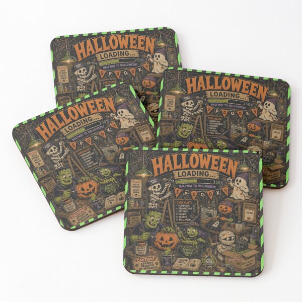 Item preview, Waiting For Halloween - Halloween Loading designed and sold by Tookiester.