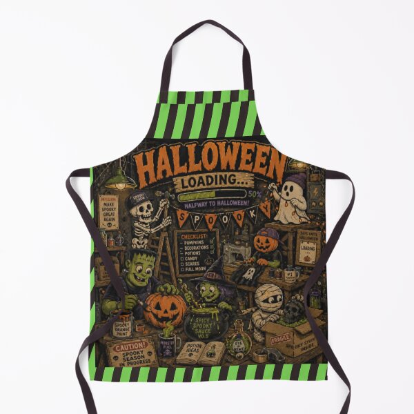 Item preview, Waiting For Halloween - Halloween Loading designed and sold by Tookiester.