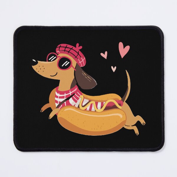 Item preview, Stylish Dachshund Hot Dog designed and sold by jkrphoto.