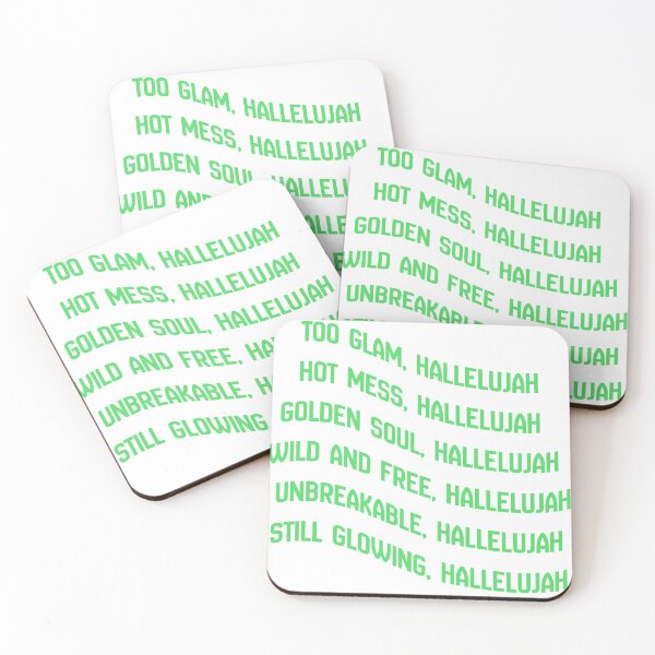 Item preview, hallelujah, Text Design designed and sold by panguin8SCh.