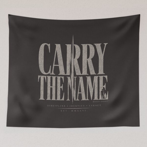 Item preview, Carry The Name Shirt – Luxury Son Legacy Streetwear Tee designed and sold by BOOGY LEGACY™.