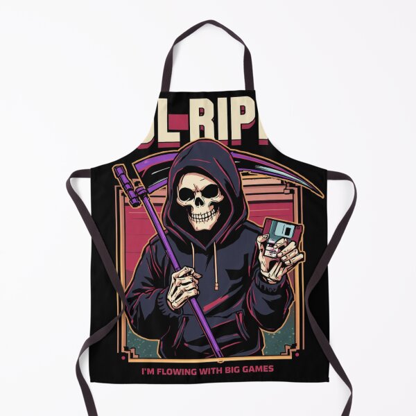 Item preview, Soul Ripper Floppy Disk – Retro Gaming Grim Reaper designed and sold by bhadxogshopping.