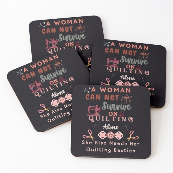 Item preview, A Woman Cannot Survive On Quilting Alone - Quilting Woman designed and sold by Wiss2Arts.