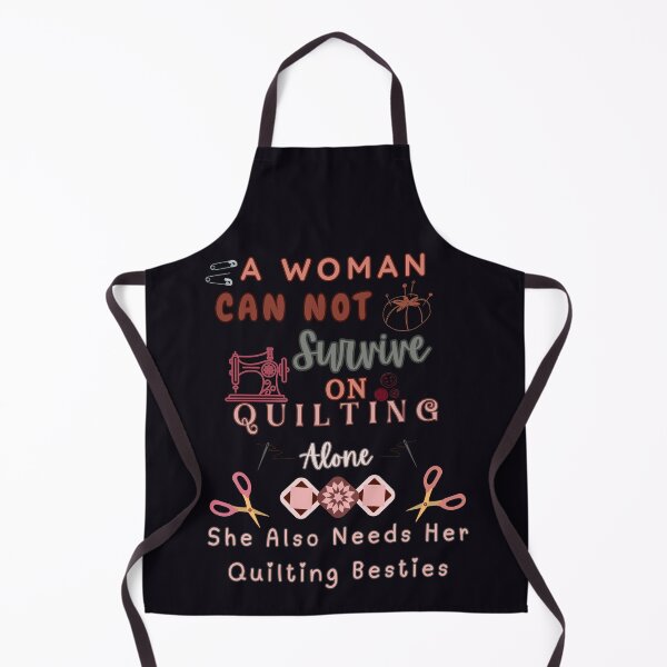 Item preview, A Woman Cannot Survive On Quilting Alone - Quilting Woman designed and sold by Wiss2Arts.