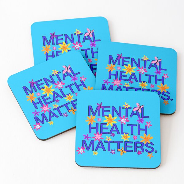 Item preview, Mental Health matters blue designed and sold by IslaParkArt.